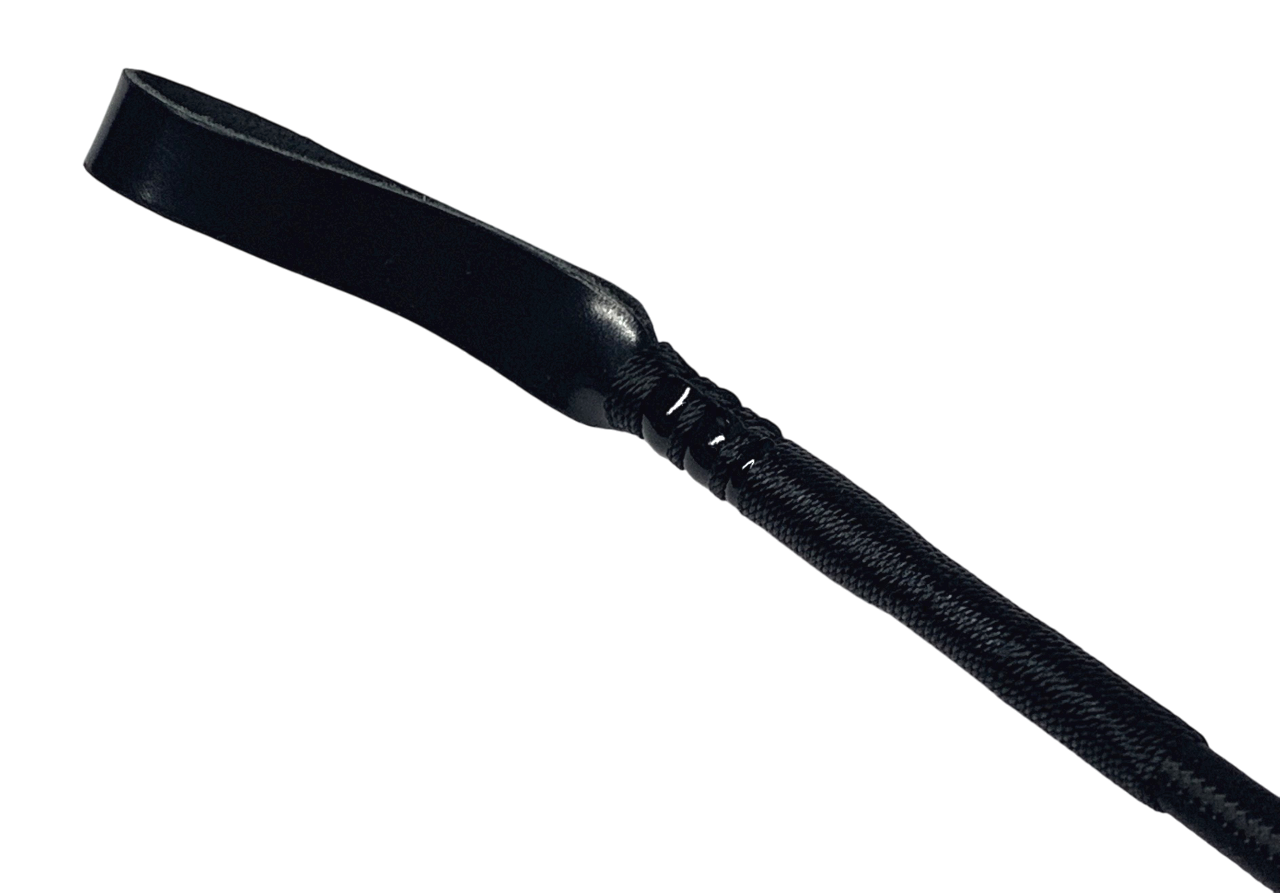 Spitze von Gerte in schwarz