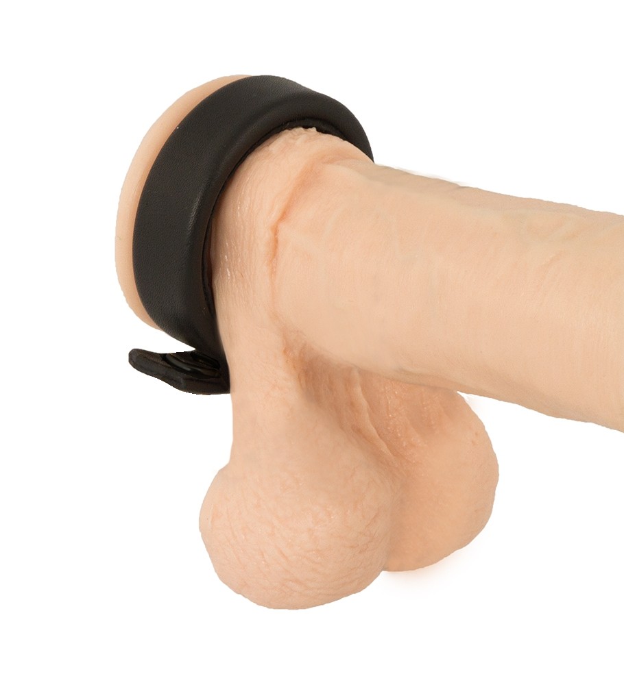 Cockband mit Klettverschluß am Dildo
