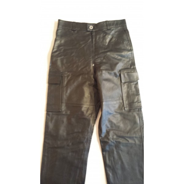 Herren Lederjeans nur noch in Größe S