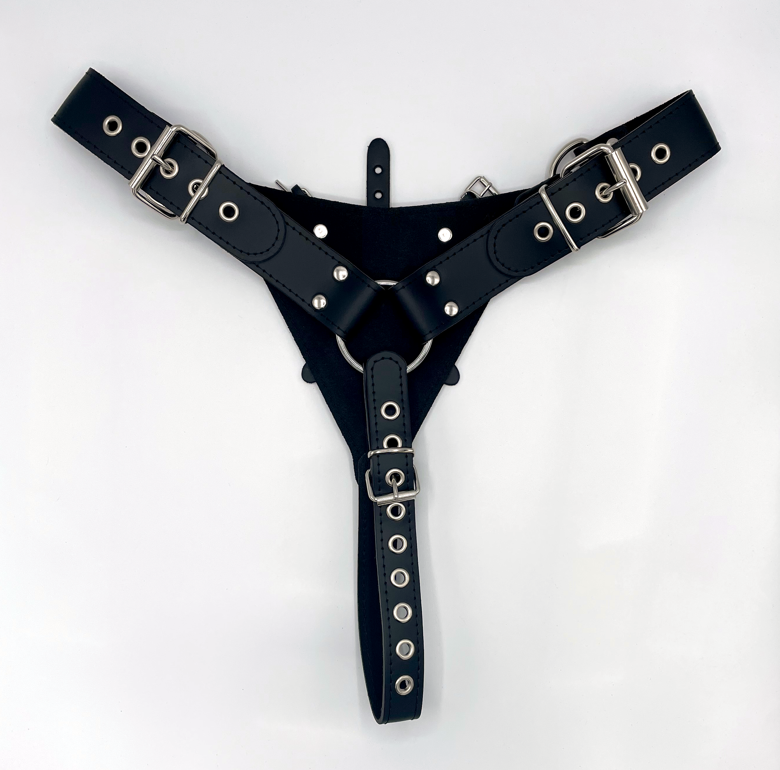 Frauen Harness von Hinten
